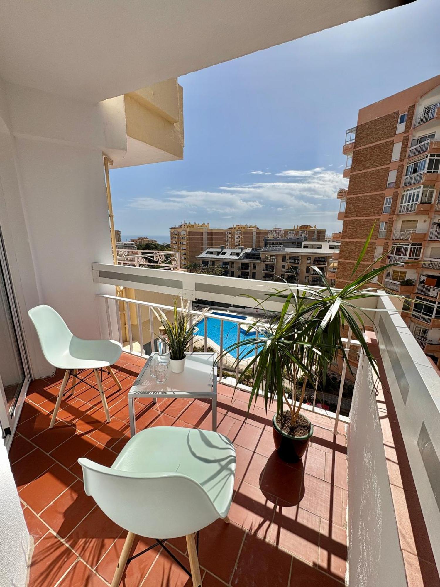 Aquamarina Sea View Daire Benalmádena Dış mekan fotoğraf